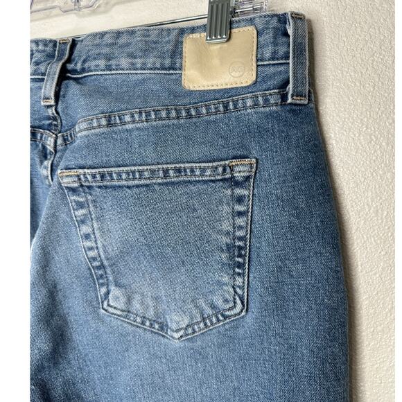 Adriano Goldschmied Ex-Boyfriend Slouchy Slim Raw Hem Medium Wash Jeans - Picture 6 of 12